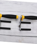 Portable Drywall And Tile Lifter Set With Sweet Adjustable Grip Heavy Duty Glass Carrier Tool lightweight black handles and rubber pads