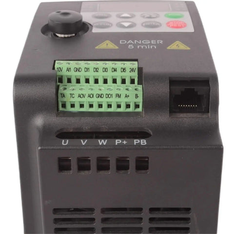 Killer Deal 380V Variable Frequency Drive Inverter With PLC Controlled 0.75KW To 5.5KW Motor Speed Controller VFD Converter Easy Setup Industrial Grade Budget Friendly Electric Motor Regulator Works Great For Heavy Duty Machinery And Shops, terminal panel