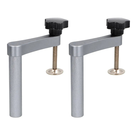 Pro Grade Bench Dog Clamp For 19mm Dog Holes, aluminum alloy hold down clamps with adjustable pressure, 70mm capacity