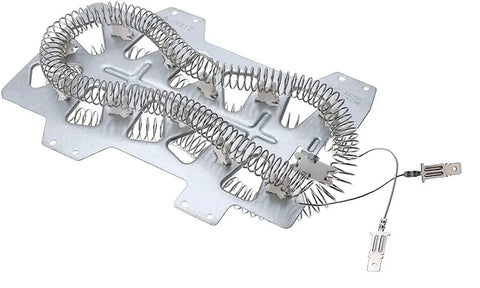 Plug and Play Dryer Heating Element and Thermostat Replacement Kit for Samsung Electric Dryers Includes High Limit Thermal Fuse and Thermistor
