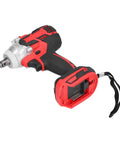 Ftovgue Brushless Impact Wrench Cordless High Torque 250Nm Electric Driver With 18V Battery And 12 7Mm Square Chuck robust power tool side view.