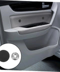 Car door interior with 12 Piece Quick Fix Car Headliner Repair Kit With Snap Rivets And Button Pins For Auto Ceiling Fabric Replacement