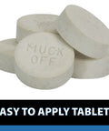 MuckOff Pond Muck Treatment For Water Gardens And Bird Baths With Natural Bacteria And Enzymes, pack of 24 sludge remover tablets