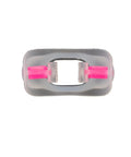 Clear Silicone Snorkel Mouthpiece Replacement For Regulators And Snorkels, Universal Fit, Soft Comfort, Durable Build, Pink Color Tab