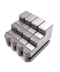 Rock Solid 4 Jaw Lathe Chuck Jaws For K12-80 And K12-100 Metal Lathes. Premium 80mm jaws made of fine grade steel.