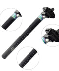 Built To Last 25.4mm By 300mm Aluminum Bike Seat Post For Mountain Road MTB And BMX Bikes Universal Saddle Tube Replacement With Easy Clamp Fits 1 Inch Diameter Frame 11.81 Inch Length