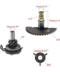 Kick Start Shaft Rebuild Kit For GY6 Scooters And ATVs Aluminum Kick Gear Idle Gear And Hardware Included Easy Install Dropin Ready DIY