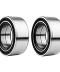 Wheel bearings, set of 2, silver metal with black seals for Polaris RZR
