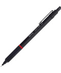 Pro Grade 0.5mm Mechanical Pencil With Brass Mechanism Cushioned Lead Built In Eraser Knurled Non Slip Grip Matte Black Finish A True Workhorse For Crisp Lines Precision Writing And Sketching, matte black