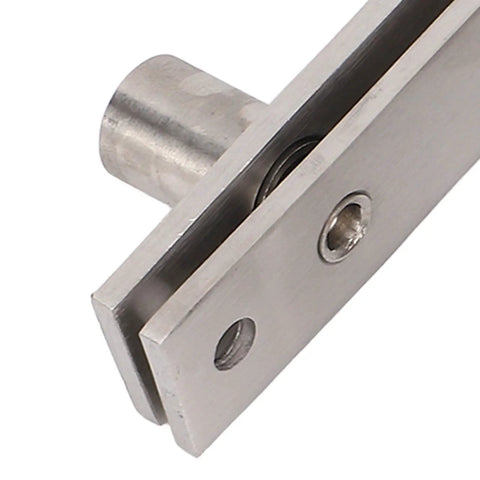 Close-up of 360 Degree Pivot Door Hinge Stainless Steel For Wood And Aluminum Frames Concealed Doors Heavy Duty 300 Lbs Load Capacity