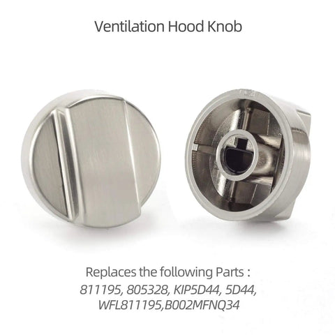 Wolf Hood Knob Replacement 811195 Fits 56 Models For Sub Zero Wolf Pro Ventilation Hoods 805328 KIP5D44 5D44 B002MFNQ34 Two Pack Durable