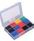 Top Notch 800 Piece Color Coded Heat Shrink Tubing Kit For Serious Electrical Insulation Waterproof Wire Protection And Daily Maintenance Projects You Gotta Have, plastic case