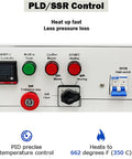 Control panel for Heavy Duty Professional Grade Industrial Heat Blower With Thermostatic Hot Air Circulator and Killer PID Temp Control.
