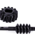 Helical Axle Gear Set For 1 By 30 RC Crawler 14T Hardened Steel Worm And Spur Gears Dual Pack With Two Identical Sets