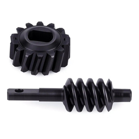 Helical Axle Gear Set For 1 By 30 RC Crawler 14T Hardened Steel Worm And Spur Gears Dual Pack With Two Identical Sets