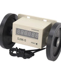Fabater Metric Measuring Wheel 0.01-999999M Digital Distance Measurer with 2 Wheels, High Precision Sensor Electronic Meter Wheel for Land Surveying, AC110V