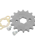 Beefed Up Alloy Steel Motorcycle Sprocket Chain Gear With Screw And Retainer Plate, Inner Diameter Small Sprocket For Bikes