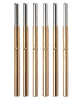 Top Shelf 2.5Mm Round Pogo Pins With Stainless Steel Spring Loaded Test Probes showcasing brass probes in a row.