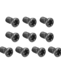 Top Shelf M3.5 Torx Screws With T15 Drive And Flat Countersunk Head 12.9 Grade Alloy Steel Kickass Machine Bolts For DIY Projects Hella Strong 10 Piece Hardware Kit