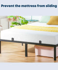 Adjustable Non Slip Mattress Grips Six Piece Set Keeps Your Heavy Bedding Locked In Place With Super Grippy Adjusters And Cute Cartoons That Stop The Midnight Slide on a metal bed frame.