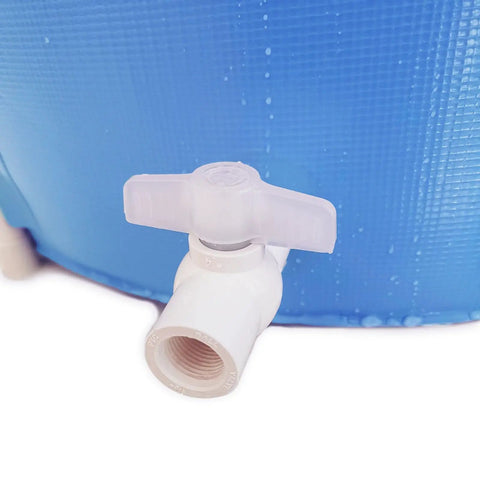 Inflatable Portable Bathtub For Adults Foldable Soaking Spa Tub Ice Bath And Cold Plunge For Athletes Sky Blue 29.5 Inch drain valve