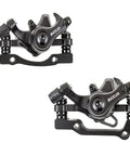 Beefy Aluminum Mountain Bike Disc Brake Caliper With 160Mm Adapter for eBikes and road bikes, front or rear use, two views