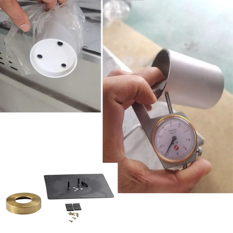 Sturdy Stainless Steel Breakfast Bar Support Leg For Coffee And Dining Tables Heavy Duty Metal Furniture Feet With Screws 6 Cm Diameter