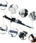 Pocket Sized Mini Fishing Rod And Reel Combo With Telescopic Ultra Compact Foldable Design For Travel Hiking Backpacking