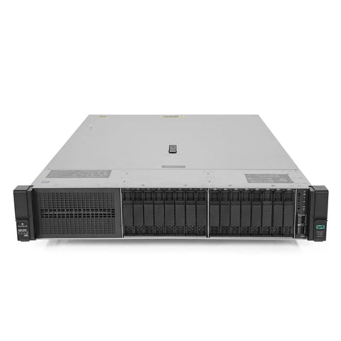 Heavy Hitter Reconditioned Enterprise Server Packing A Beefy 48Core 2.10Ghz Processor With Massive 512gb Memory And Blazing 16tb Nvme Ssd Storage For Tough Data Center Jobs And Flawless Virtualization System Performance - front view with multiple drive bays.