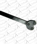 Diamond Pattern Knurling Tool With Pivot Head For Lathe And Milling Machines Pro Grade 1/2 Inch Square Shank