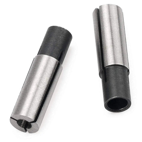 Pro Grade High Carbon Steel Collet Die Grinder Chuck Driver Adapter 1 Quarter To 1 Eighth Inch CNC Engraving Bit Router Converter