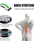 Get That Bad Back Feeling Gone With Emoly Back Stretcher Device For Upper And Lower Pain Relief Plus Lumbar Support Posture Corrector for stress relief