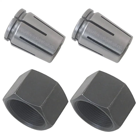 Upgraded Precision Machined Router Collet Kit For DeWalt DW621 DW618 And 1613 1618 Series Pro Grade Metal Construction