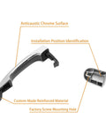 Kia Sorento Exterior Front Right Door Handle Replacement For 2011 2015 OEM Fit Passenger Side 826522P030 Chrome Material
