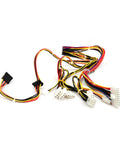 Badass 350W Atx Power Supply Boasting Kickass 80 Plus Bronze Certification And Smooth Operation For Your Pc Build Featuring Active Pfc And Rock Solid Voltage Regulation cable connections