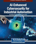 Cover of Master Ai Enhanced Cybersecurity For Industrial Automation And Smart Factory Systems guide featuring a digital lock graphic.