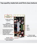 XY6509X CNC Adjustable DC Power Supply CV CC 65V 9A 585W internal components view