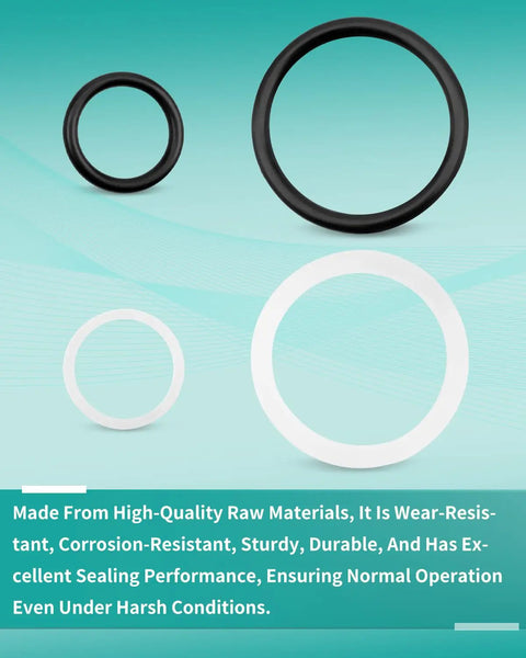 Seal Packing Kit for 746 Hydraulic Punch Driver Replacement 14552 showing black and white circular seals.