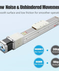 Robust Ball Screw Assembly With Matched Nut And Linear Guide For Cnc Systems Supplies Fully Enclosed Servo Motion Stage delivering low noise and smooth movement
