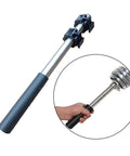 Forearm Workout Bar Handle For Dumbbell Training And Wrist Strength Exerciser ABS Material Grip Bar For Home Gym