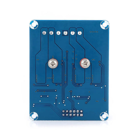 Back view of Dual Channel H Bridge Motor Driver Board 5V To 12V 0 To 30A DC Motor Controller for precise PID closed loop control