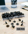Translucent Smoky Push Pins 100 Pack For Cork Boards Maps And Wall Tapestries With Sharp Steel Points Dope Smoky Look