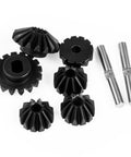 Beefy Steel Differential Gear Set Bevel Gears Upgrade For Tamiya TT02 TT02B XV02 1/10 RC Car CNC Machined Precision Parts