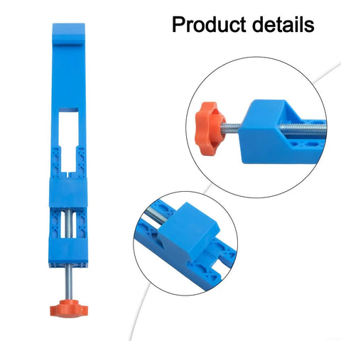 Electric Circular Saw Milling Positioning Clamp with Adjustable Base Guide, ABS material, close-up details