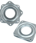 Heavy Duty 2 Pack 3 Inch Lazy Susan Turntable Smooth 360 Ball Bearing Rotation Galvanized Steel cabinet organizer mount components.