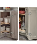 Two Pack 135 Degree Corner Cabinet Hinges With Soft Close For Kitchen Cabinets Easy Install Hardware Set