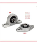 Rock Solid Zinc Alloy Pillow Block Bearing With Seat Mount For 8 10 12 15 17 30 35Mm Shafts Kp Kfl For Motors Ensures Smooth Power Pros Approved For Heavy Loads In Workshops Where Reliability Keeps Work Moving Today. KP/KFL pillow block bearing, zinc alloy, for motor shafts