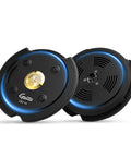 2 In 1 Acoustic Guitar Humidifier With Soundhole Cover, black plastic with humidity gauge for 4-4.3 inch sound holes