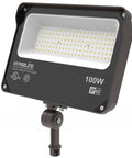 Beast 100W LED Flood Light With Knuckle Mount 11000 Lumens 5000K Outdoor Lighting IP65 Waterproof For Yard and Garden