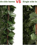 Expandable Fence Privacy Screen For Balcony And Patio With Double Sides Faux Ivy Fencing Panel comparison